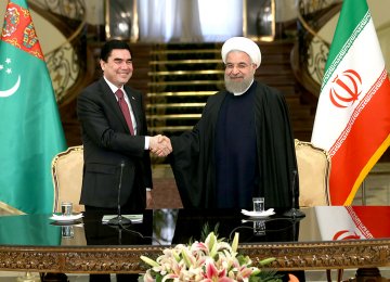 Tehran-Ashgabat Eye $60b Transactions