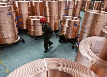 Copper at 4-Week High