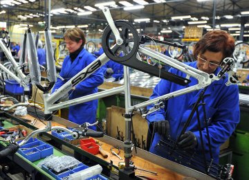 French Factory Output Down