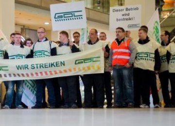 German Train Drivers Strike Again