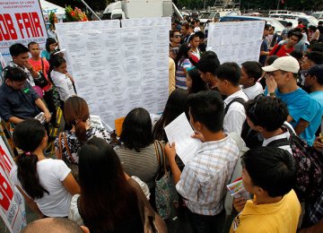 Philippines Jobless Rate Eases