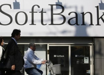 SoftBank Bond Risk Jumps