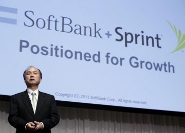 SoftBank Shares Slump