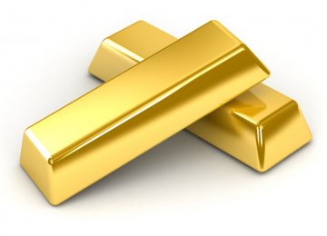 Gold at  Two-Week High