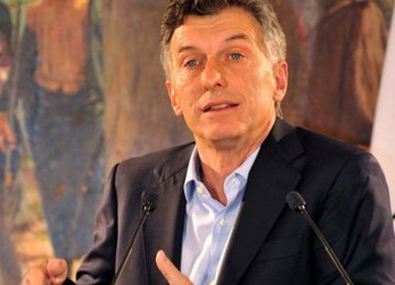 Argentine Expects Normalcy by 2017