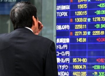 Asian Shares Down