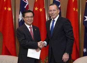 Australia, China Sign FTA
