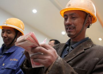 Higher Wages in China Show Better Productivity