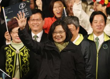 Taiwan’s New Leader  Faces Bumpy Road 