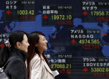 Asian Shares Rise