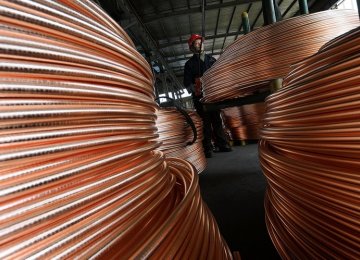 China Copper, Aluminum Output Rises 