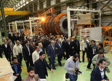 Wind Turbine Production Line Opens