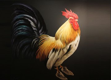 ‘Rooster’ on Canvas