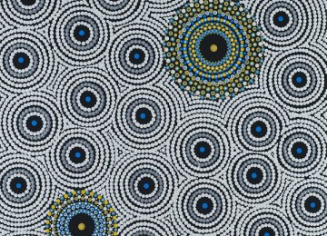 Solace Paintings Inspired by Australian Aboriginal Art