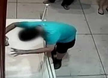 Boy Trips in Museum, Punches Hole Through $1.5m Painting