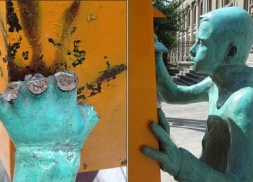 Protecting Art Works in Public Spaces From Theft