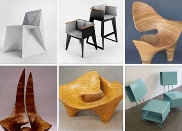 Chair Art Designs Offer Historical Information