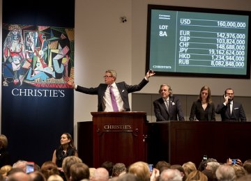 US Dethrones China in Art Auctions
