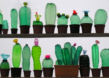 Plastic Bottles Turned Into Beautiful Sculptures