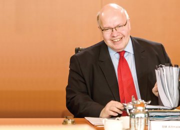 German Economy Minister Peter Altmaier