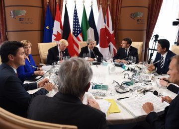 G7 Leaders Brace for Clash With Trump 