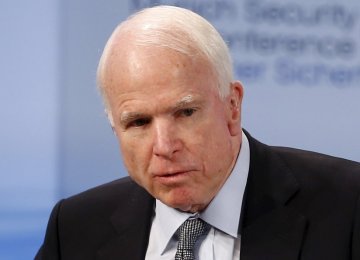 McCain: China Behaving Like a Bully 