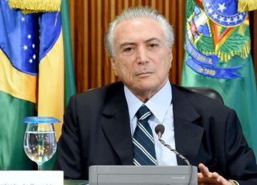 Brazil’s Temer at UN Decries Rise in Nationalism, Protectionism