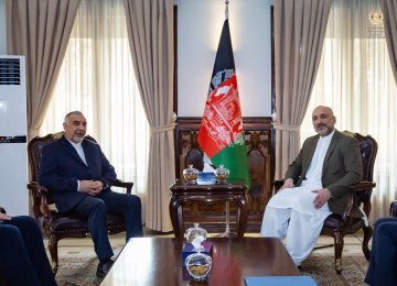 FM Aide Meets Top Afghan Diplomat  