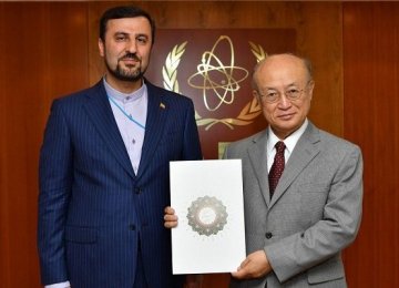 New Envoy Confers With IAEA Chief