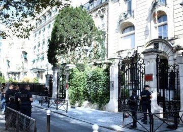 France Says Boosts Security Near Iran Embassy 
