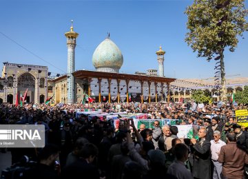 Funeral Procession Held for Victims of Shiraz Terror Attack