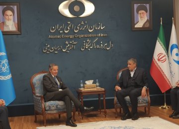 Grossi in Tehran for High-Level Meetings