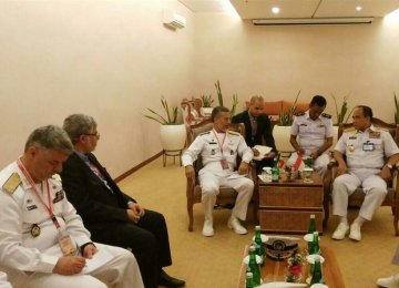 Iran, Indonesia Discuss Naval Cooperation