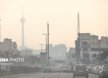 Unprecedented Thermal Inversion Grips Tehran 