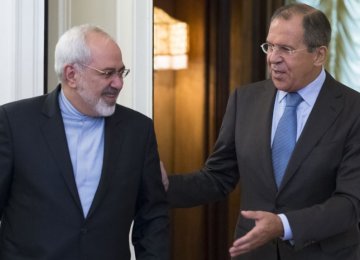 Russia, Iran FMs Discuss Syria, Nuclear Deal