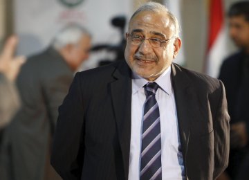Iraqi Prime Minister Expected 