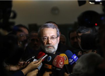 Majlis Speaker Ali Larijani