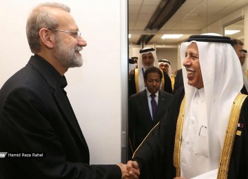 Larijani Meets Counterparts at IPU Event 