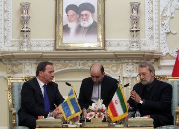 Sweden Eager to Have More Interaction With Iran 