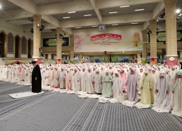 Leader Attends Taklif Celebration for School Girls