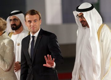 Macron Seeking Middle Ground Between Iran, US