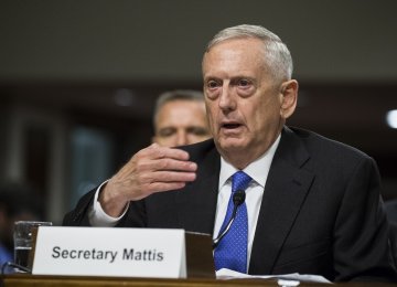 US Defense Chief Stresses Diplomacy on Iran