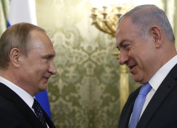 Putin, Netanyahu to Discuss Iran