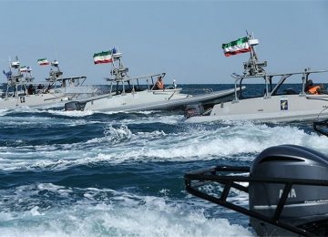 Naval Parade in Persian Gulf