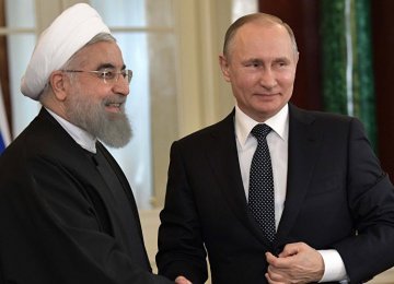 Rouhani, Putin  Discuss Ties,  Regional Coop.