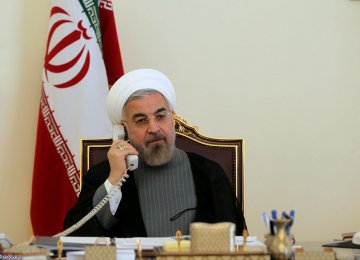 Rouhani, Qatari Emir Discuss Regional Security 