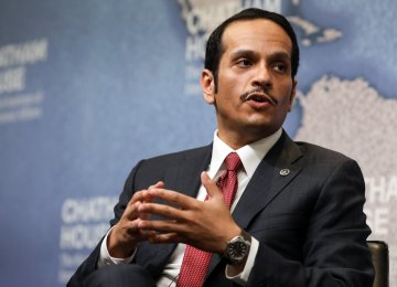 Qatar Urges Arab Outreach to Tehran 