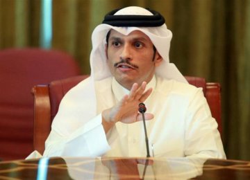 Qatar: US Oil Sanctions on Iran Unwise 