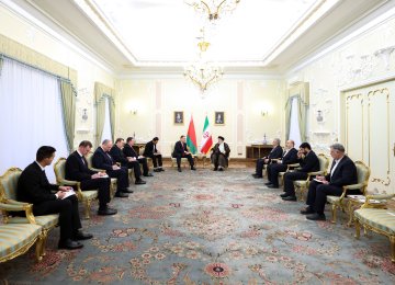 Need for Strong Will to Remove Obstacles to Tehran-Minsk Ties