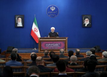 Rouhani: Missile Program Not Up for Talks 
